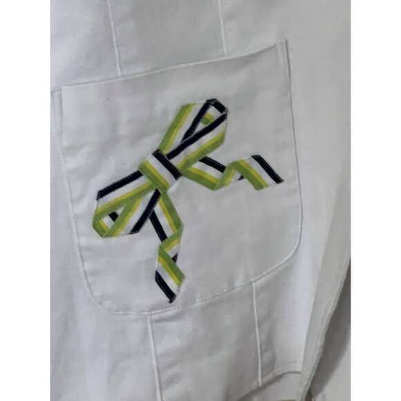 NEW Susan Graver Style Womens Large White Blazer Office‎ Career Business - Picture 4 of 10